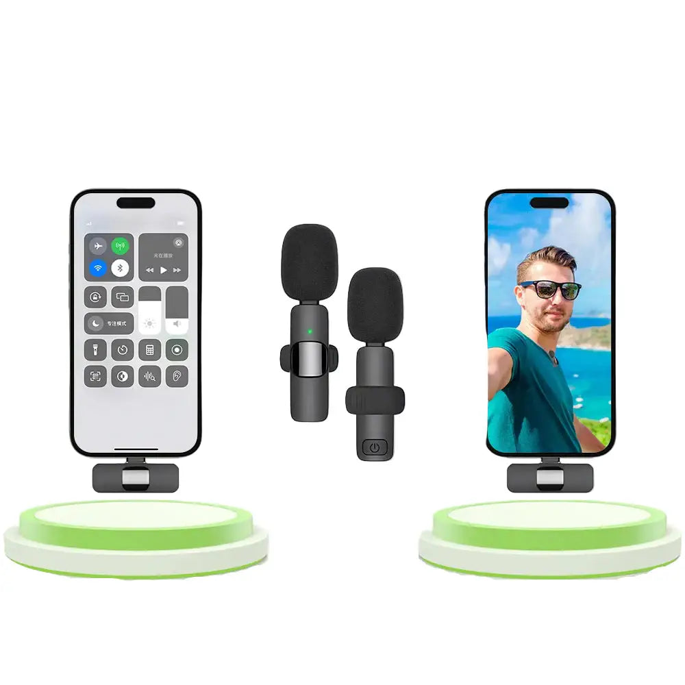 2.4G Wireless Lavalier Mic for iPhone & Android (4 different types available) - 9eight5
