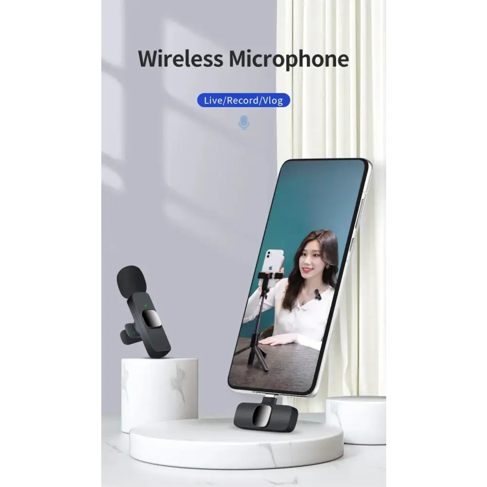 2.4G Wireless Lavalier Mic for iPhone & Android (4 different types available) - 9eight5