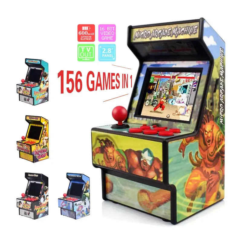 2.8’’ 16-Bit Mini Handheld Arcade – 150+ SEGA Classics (5 designs available) - 9eight5