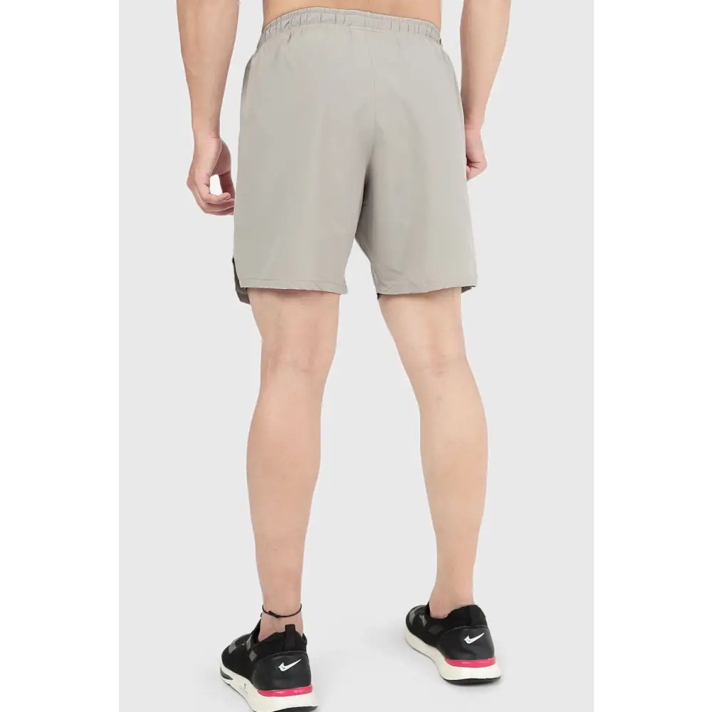 2 in 1 Compression Shorts Beige - XL - Shorts