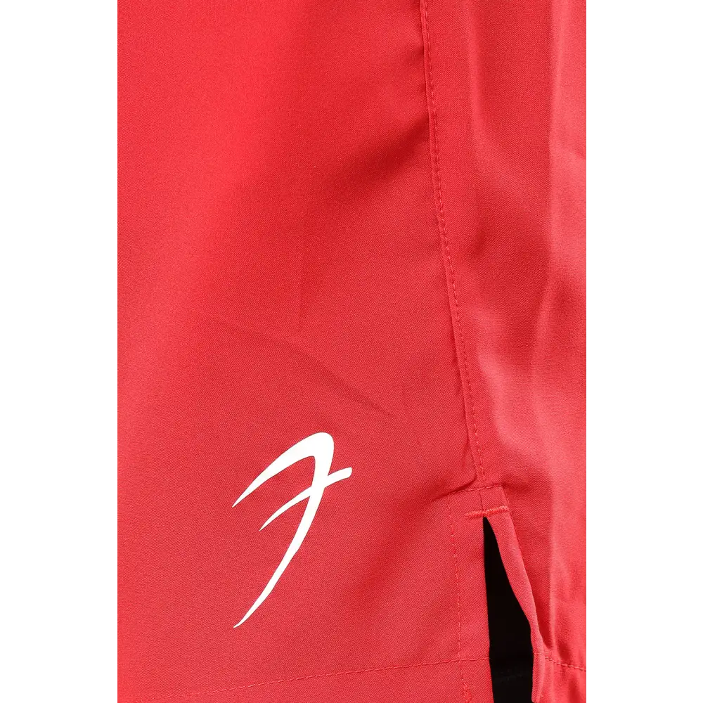 2 in 1 Compression Shorts Red - Shorts