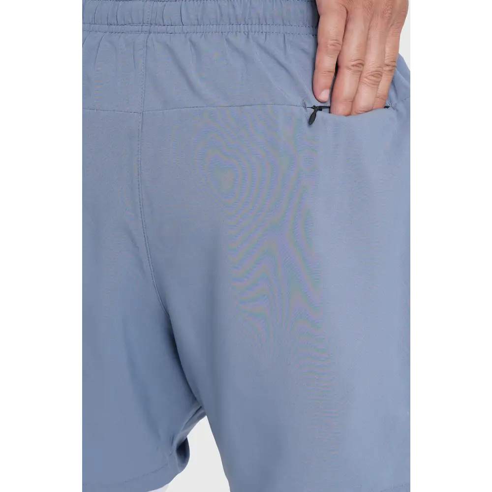 2 in 1 Laser Shorts Raw Steel - Shorts