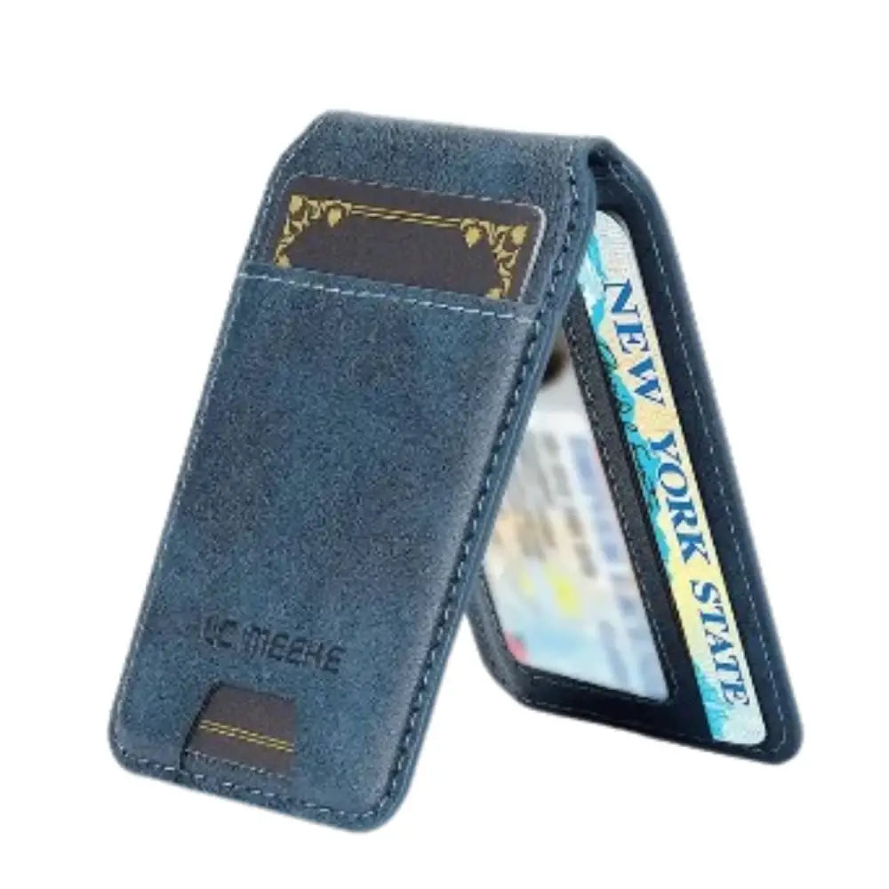 2-in-1 Magnetic Leather Case for Samsung (Blue)