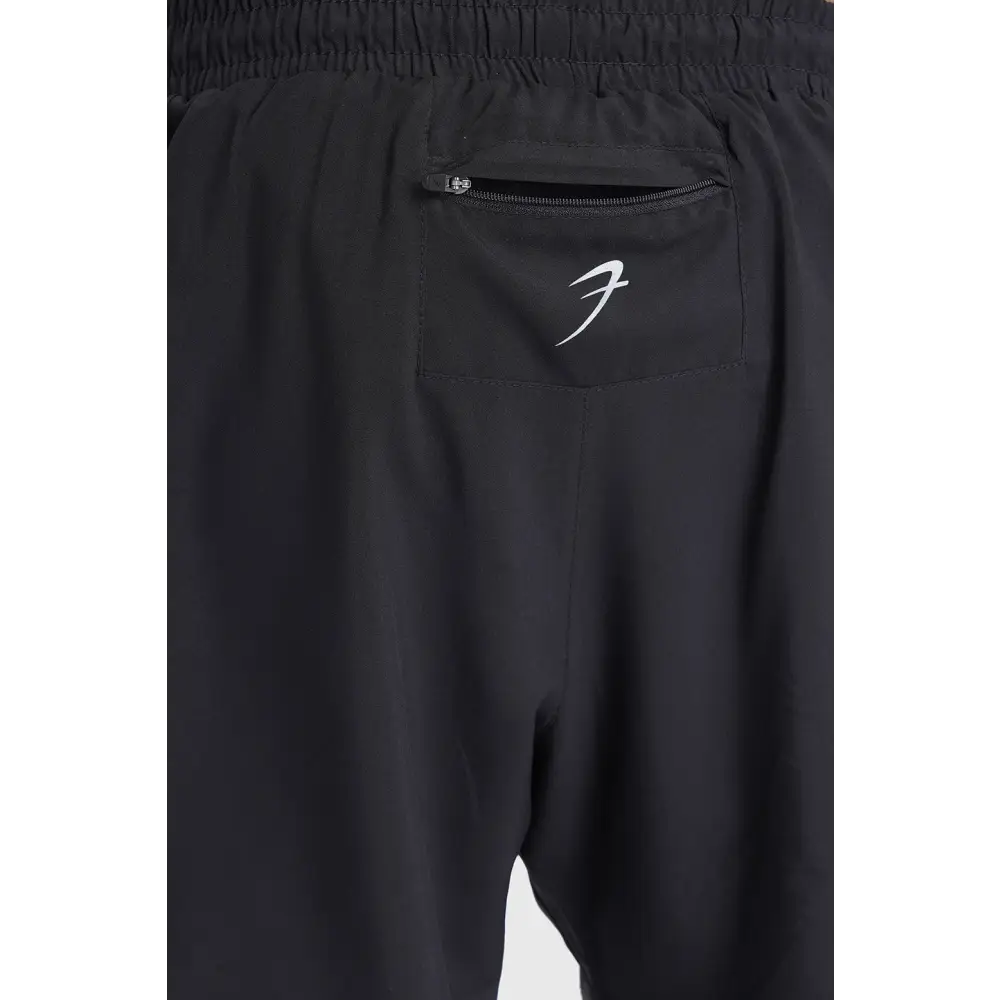 2 in 1 Mesh Shorts Black With Black - Shorts
