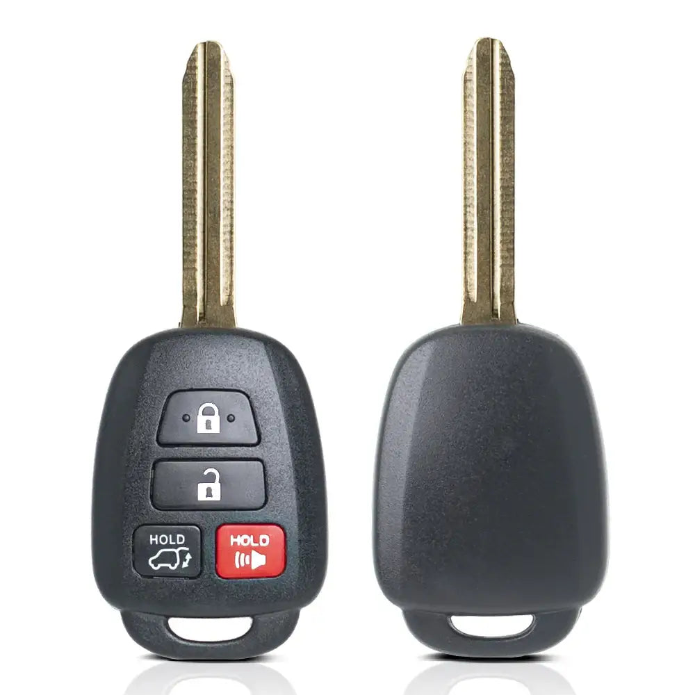 2 pcs For 2013-2018 Toyota RAV4 2014-2019 Toyota Highlander 2018-2019 Toyota Sequoia Remote Key Fob GQ4-52T GQ452T