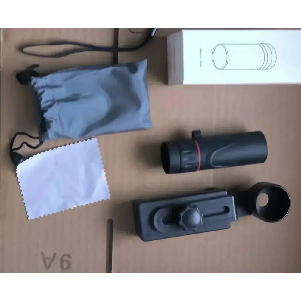 2025 New Mini Portable 2000x25 HD Monocular Telescope Mobile Phone Telescope with Holder Camping Hunting Birdwatching
