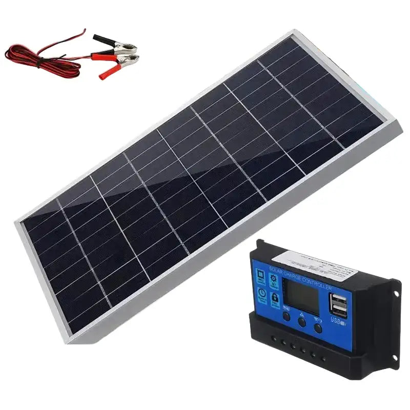 20W Outdoor Portable Solar Power Kit - SS