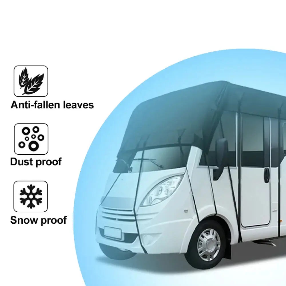 210D Waterproof RV Roof Cover Tarpaulin Sunshade (different sizes available) - HBC