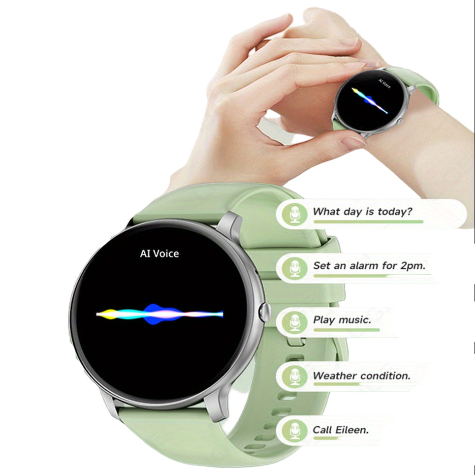 LIGE Smartwatch – Multi-Colour Silicone Strap (11 colours available)