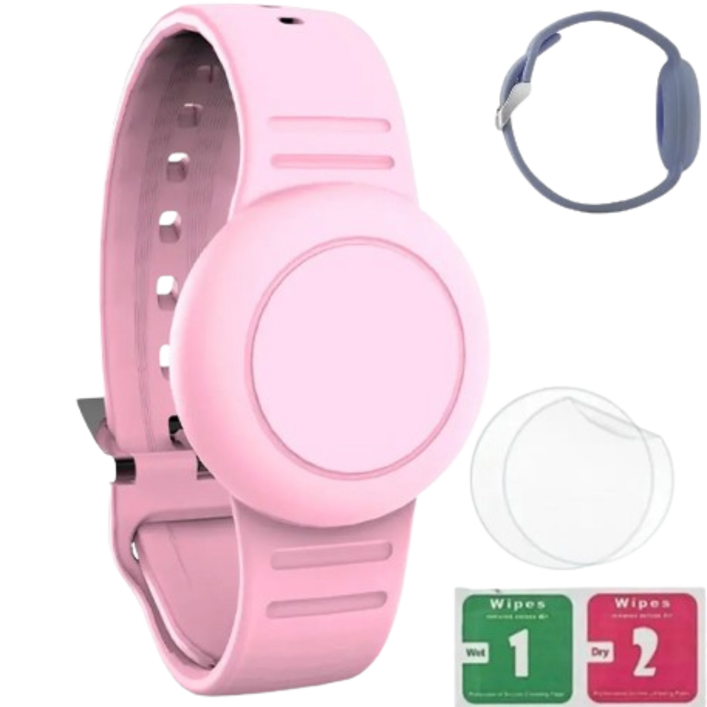 Waterproof Air Tag Bracelet for Kids – Hidden Silicone Wristband