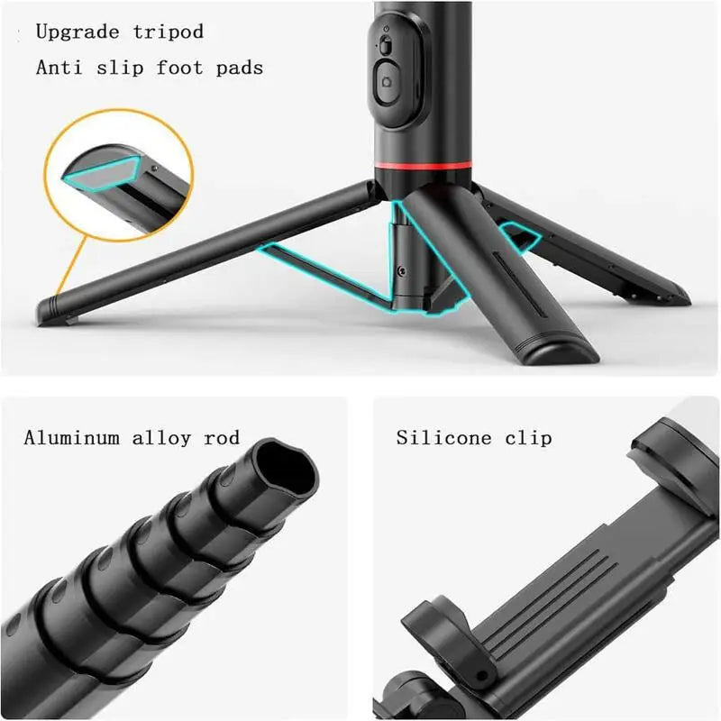 28’’ Portable Multifunctional Selfie Stick Tripod
