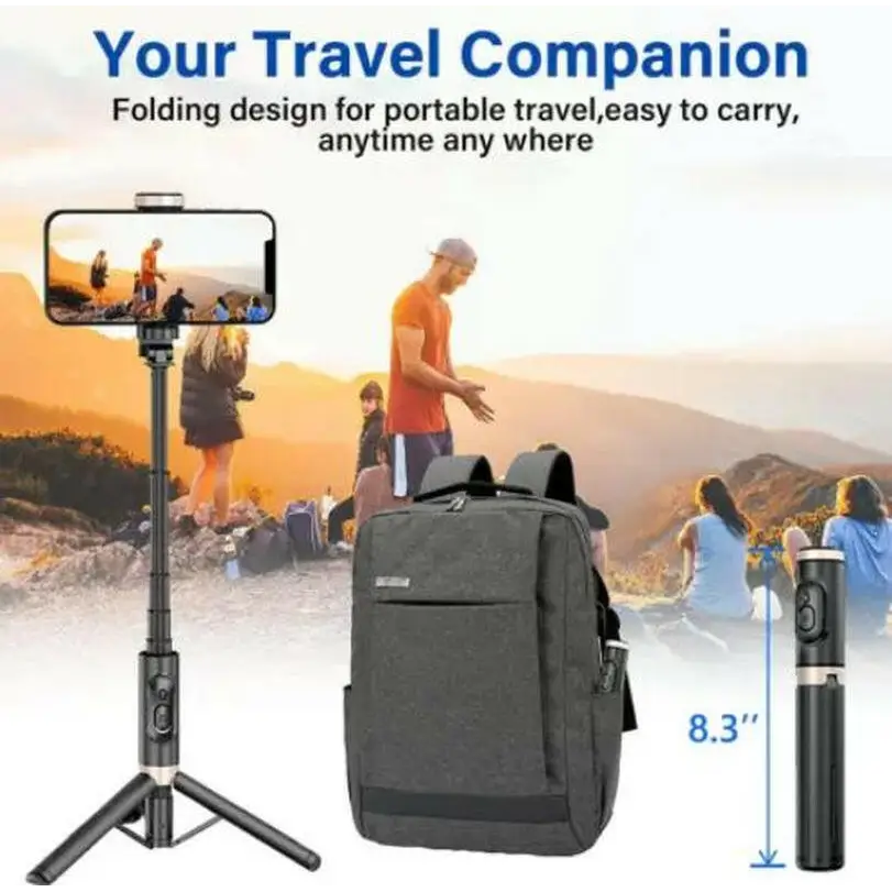 28’’ Portable Multifunctional Selfie Stick Tripod
