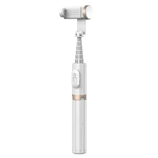 28’’ Portable Multifunctional Selfie Stick Tripod - White