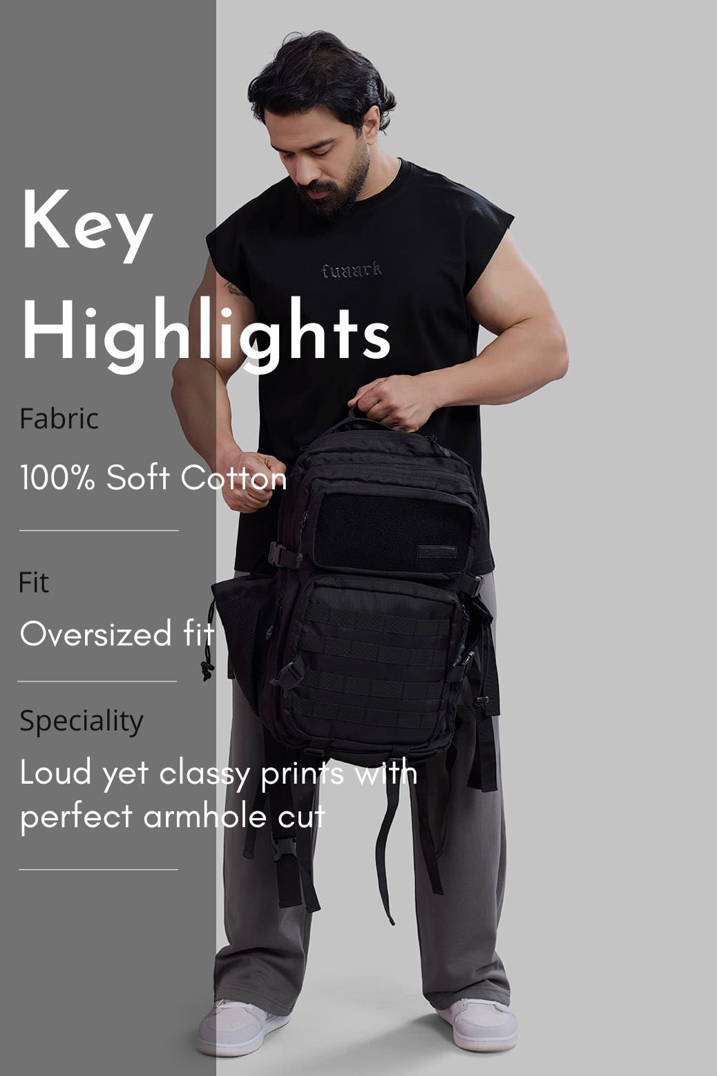 Blackout Capsleeves Tank Black