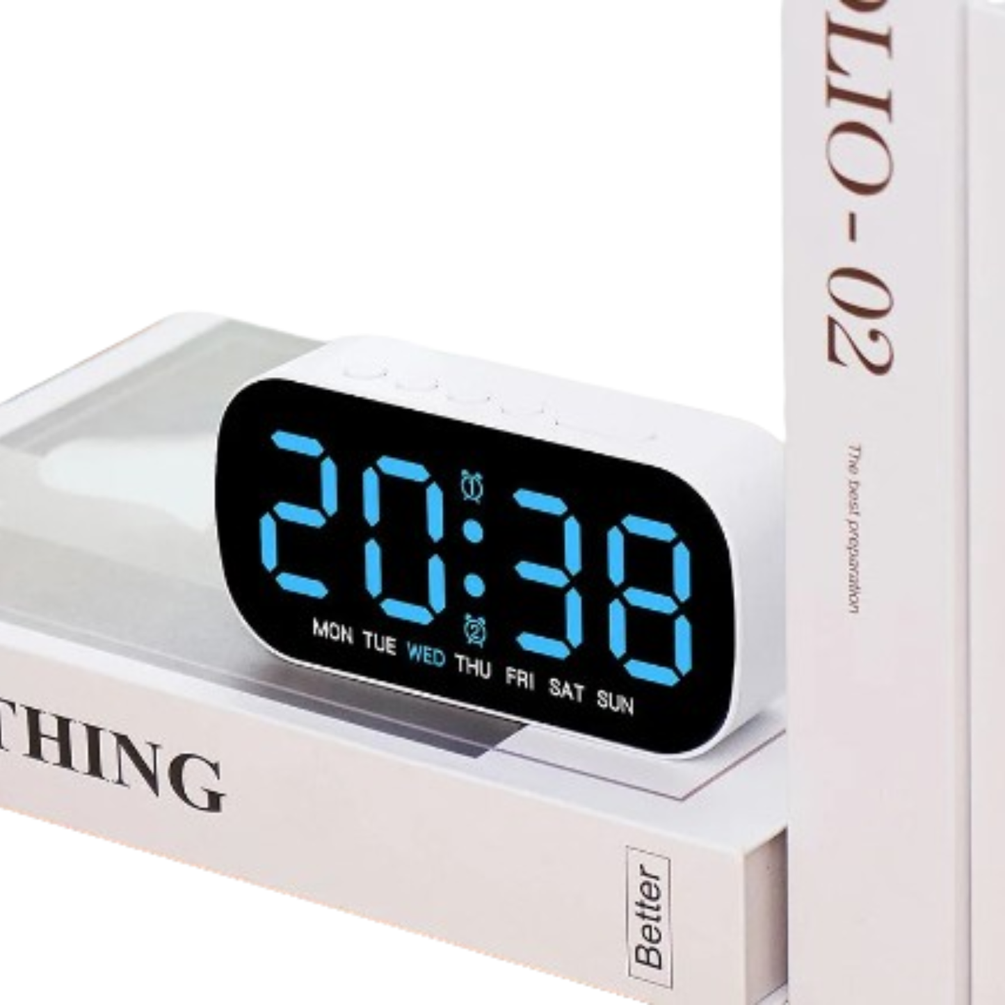 Digital Alarm Clock – USB Powered LED (different colours available)