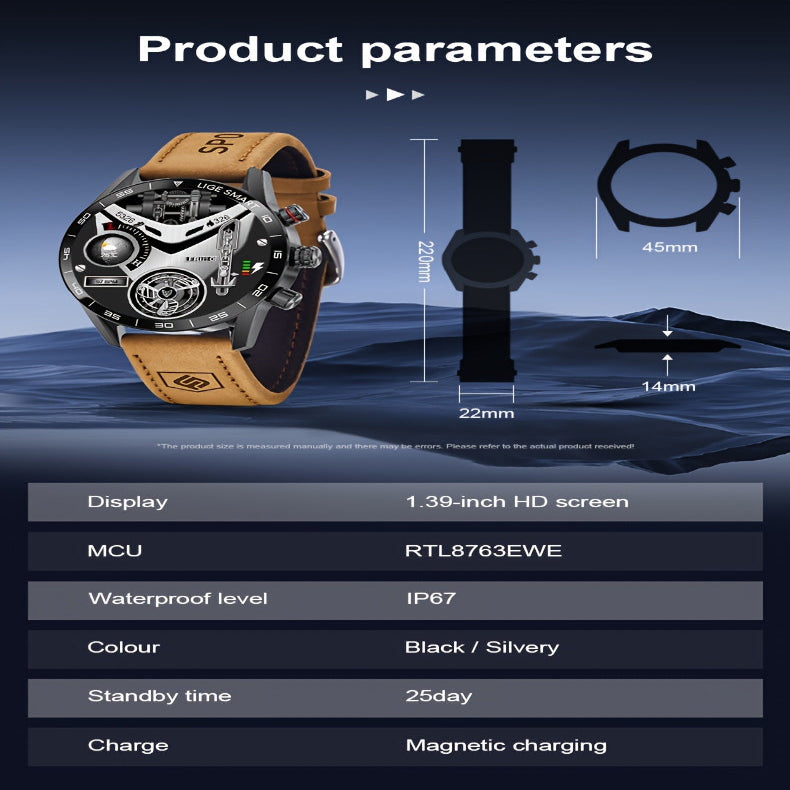 LIGE Multifunctional Sports Smart Watch (8 different styles available)