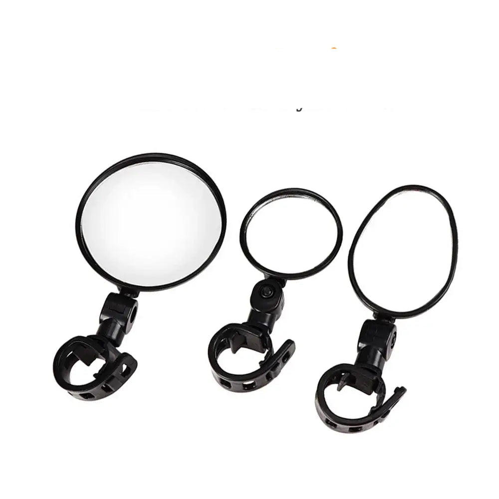 2PCS Bicycle Rearview Mirror 360 Degree Adjustable Rotatable Universal Cycling Handlebar Rear View Mirrors for MTB Road