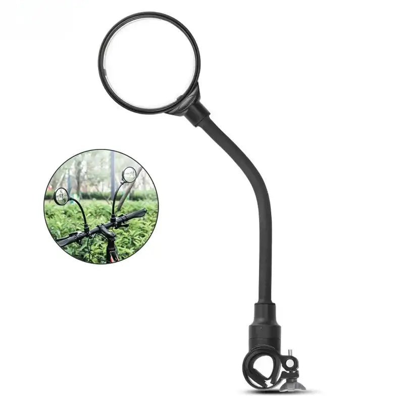 2PCS Bicycle Rearview Mirror 360 Degree Adjustable Rotatable Universal Cycling Handlebar Rear View Mirrors for MTB Road