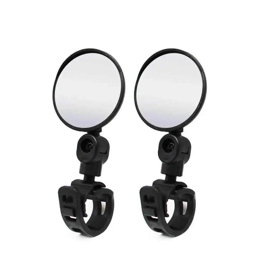 2PCS Bicycle Rearview Mirror 360 Degree Adjustable Rotatable Universal Cycling Handlebar Rear View Mirrors for MTB Road