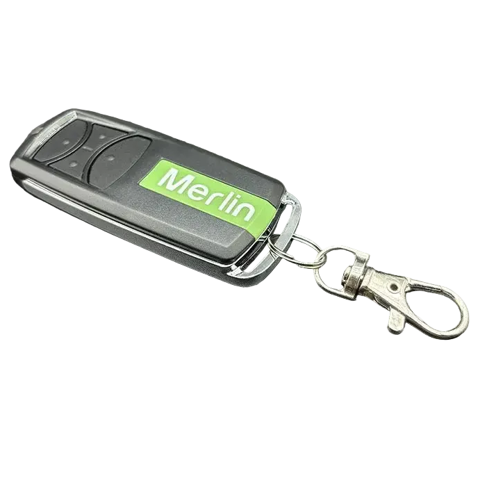 2PCS Merlin E960M Remote Control 4 Buttons Garage Remote Control Door Opener E950M E945M E943M E940M 433.30 434.54