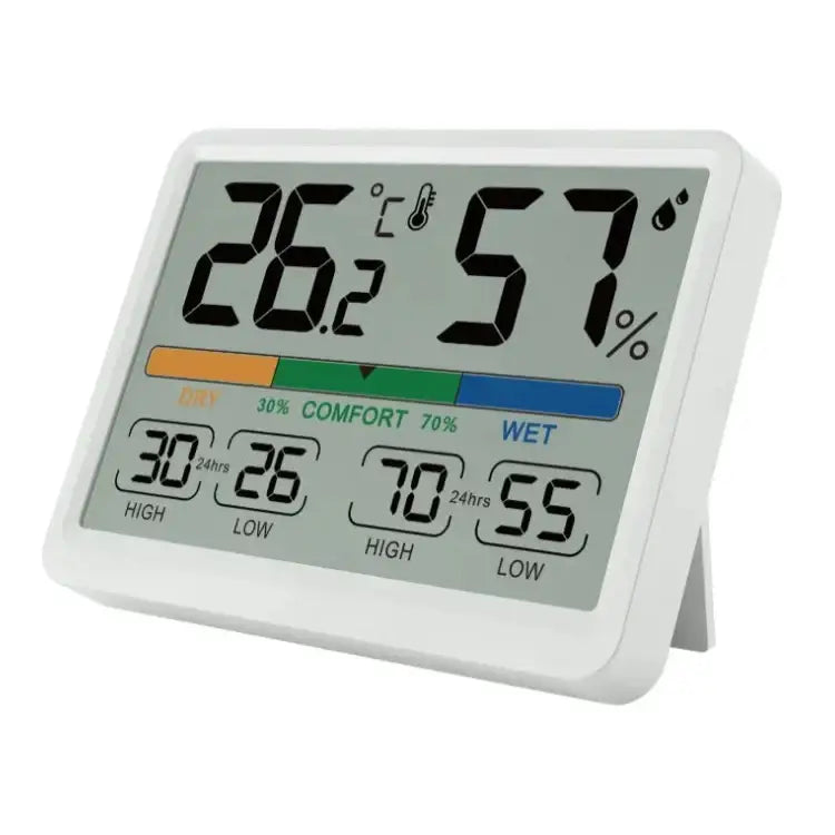 3.4’’ LCD Digital Thermometer Hygrometer for Home & Office - HBC