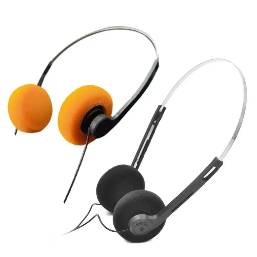 3.5MM Wired Stereo Headphones Music Mp3 Walkman Retro Feelings Portable Wired Small Headphones Photography Props