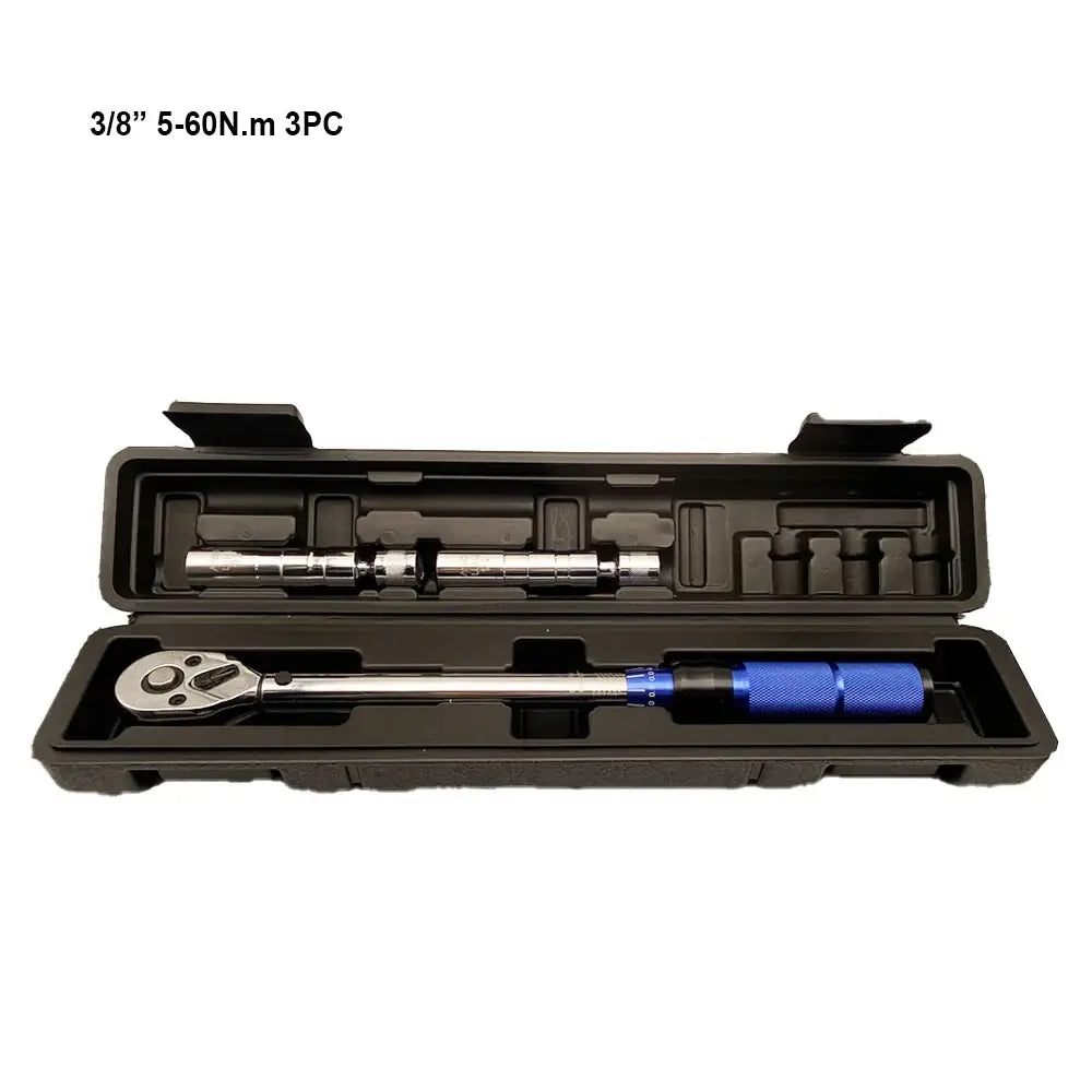 3/8″ Torque Wrench 5–60 N·m (±3% Accuracy) - 3-8 5-60N.m - 3pcs / Torque Wrench - HBC