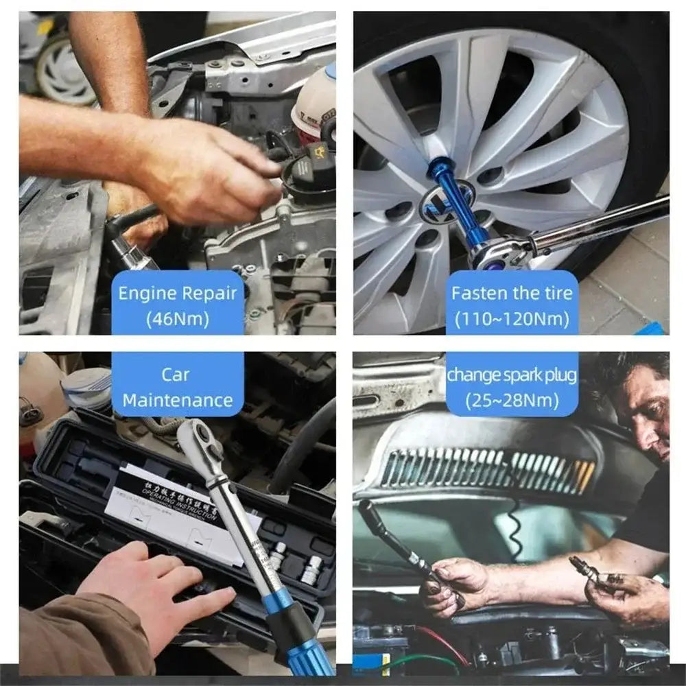 3/8″ Torque Wrench 5–60 N·m (±3% Accuracy) - HBC