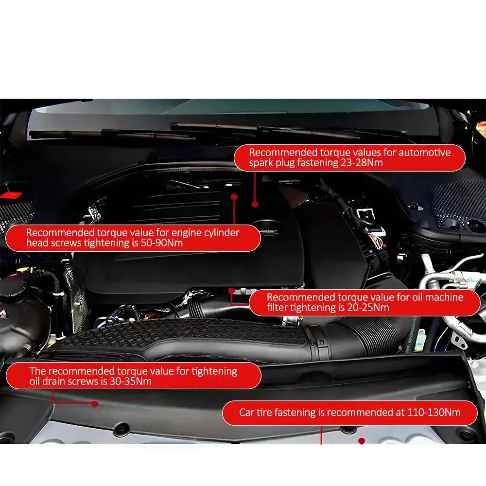 3/8″ Torque Wrench 5–60 N·m (±3% Accuracy) - HBC