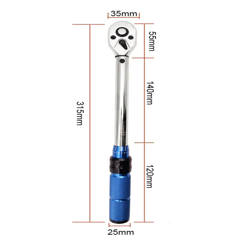 3/8″ Torque Wrench 5–60 N·m (±3% Accuracy) - HBC