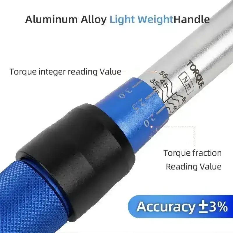 3/8″ Torque Wrench 5–60 N·m (±3% Accuracy) - HBC