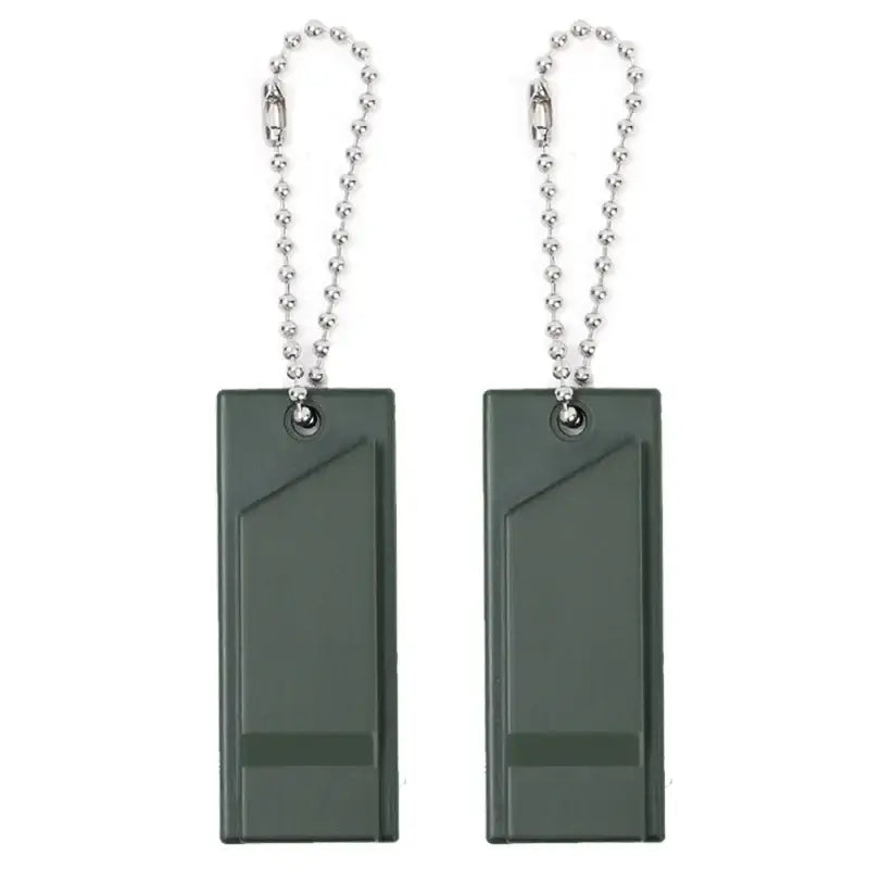 3-Frequency Whistle High Decibel Survival Whistle Portable Keychain Camping Hiking Emergency Survival Whistle Outdoor