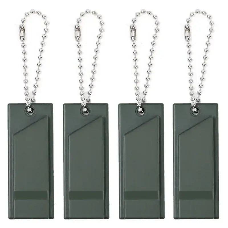 3-Frequency Whistle High Decibel Survival Whistle Portable Keychain Camping Hiking Emergency Survival Whistle Outdoor