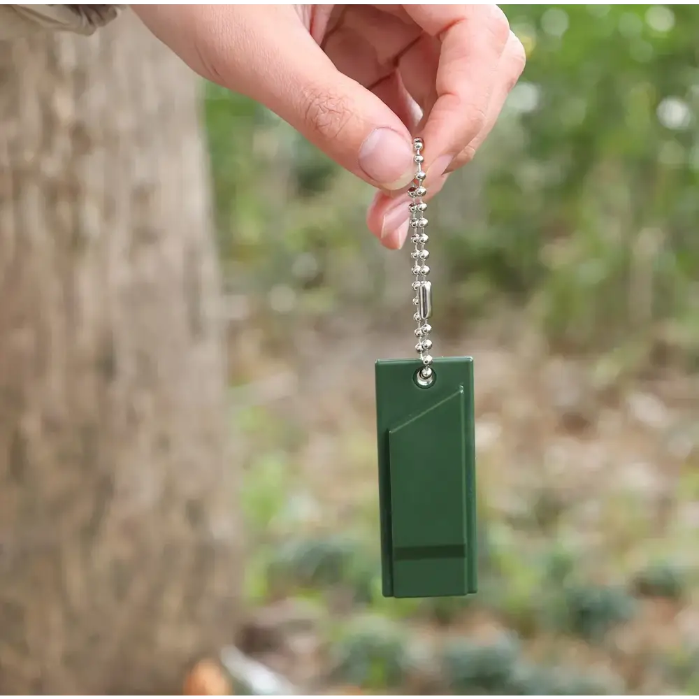 3-Frequency Whistle High Decibel Survival Whistle Portable Keychain Camping Hiking Emergency Survival Whistle Outdoor