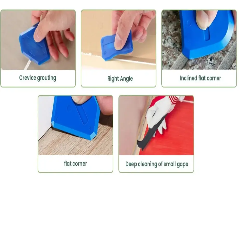 3-in-1 Silicone Remover & Caulk Finisher Tool Set (9PCS) - Silicone Remover - HBC