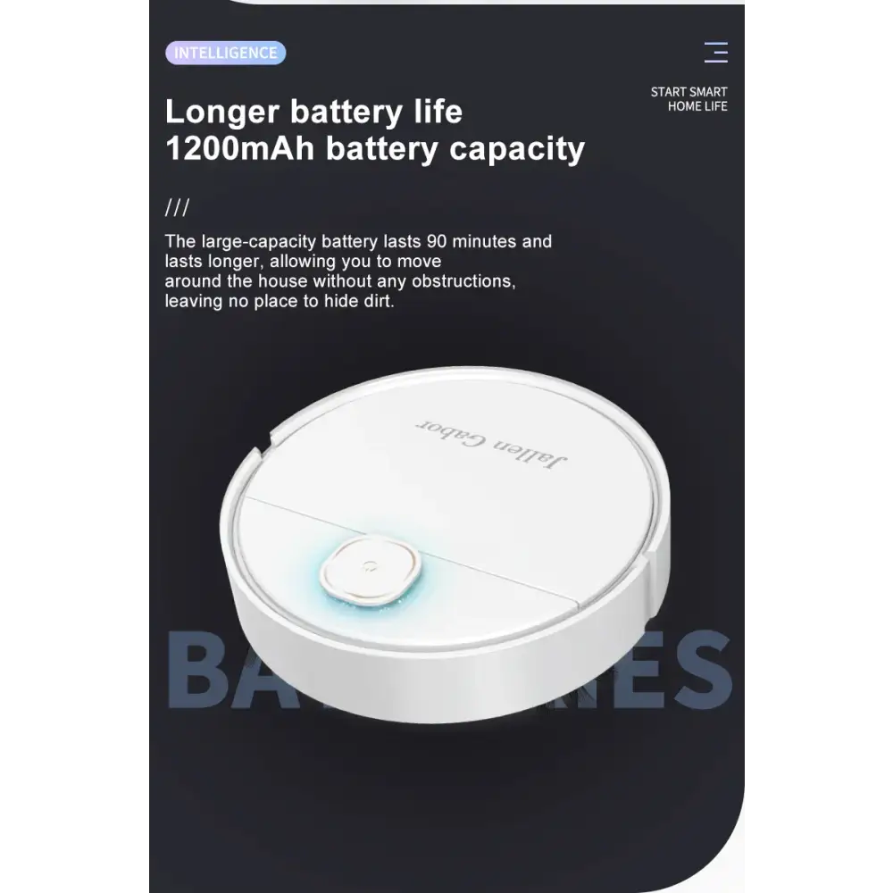 3 In 1 Smart Sweeping Robot Home Mini Sweeper Sweeping and Vacuuming Wireless Vacuum Cleaner Sweeping Robots For Home