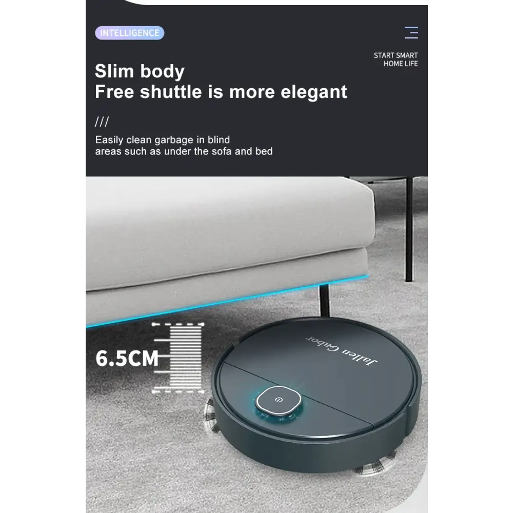 3 In 1 Smart Sweeping Robot Home Mini Sweeper Sweeping and Vacuuming Wireless Vacuum Cleaner Sweeping Robots For Home