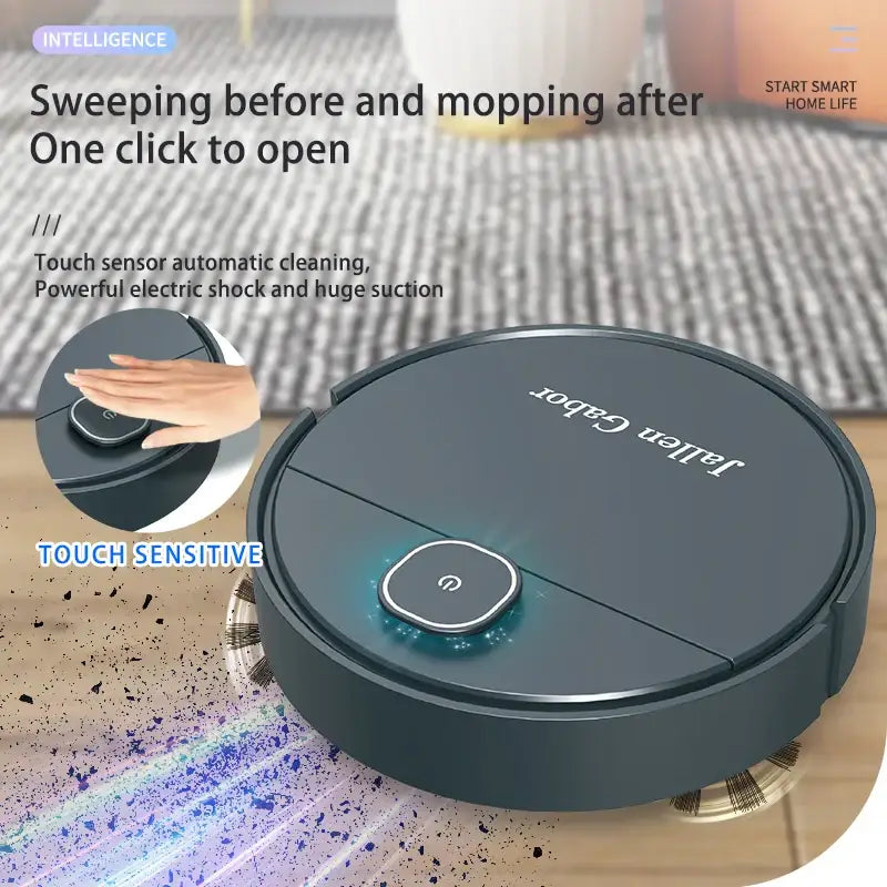 3 In 1 Smart Sweeping Robot Home Mini Sweeper Sweeping and Vacuuming Wireless Vacuum Cleaner Sweeping Robots For Home