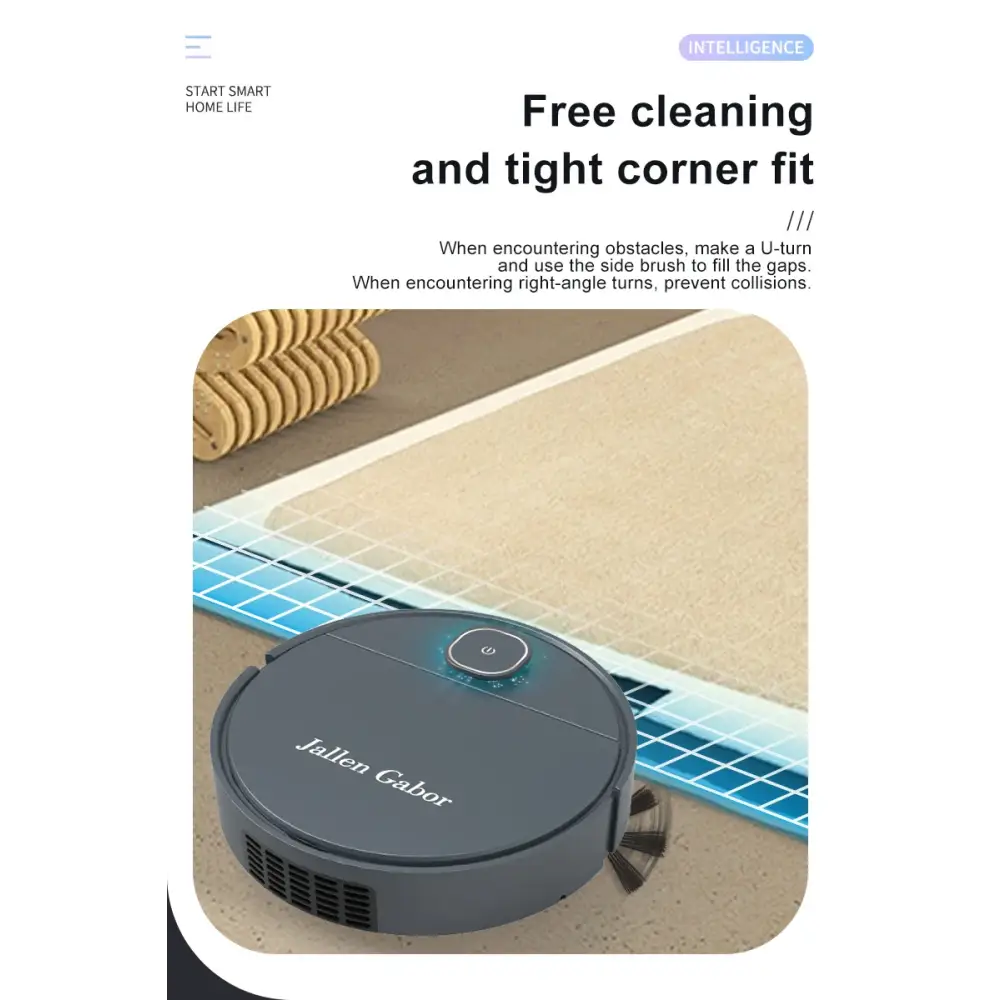 3 In 1 Smart Sweeping Robot Home Mini Sweeper Sweeping and Vacuuming Wireless Vacuum Cleaner Sweeping Robots For Home