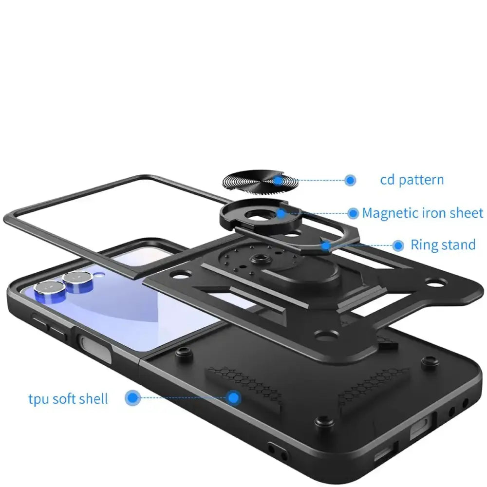 Rugged Military Grade Cover for the Samsung Galaxy Z Flip7 (7 colours available) - 9eight5