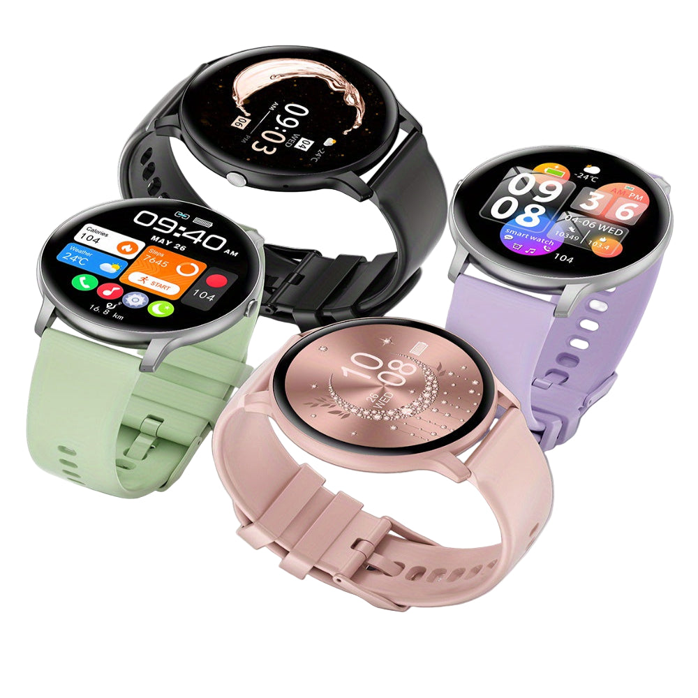 LIGE Smartwatch – Multi-Colour Silicone Strap (11 colours available)