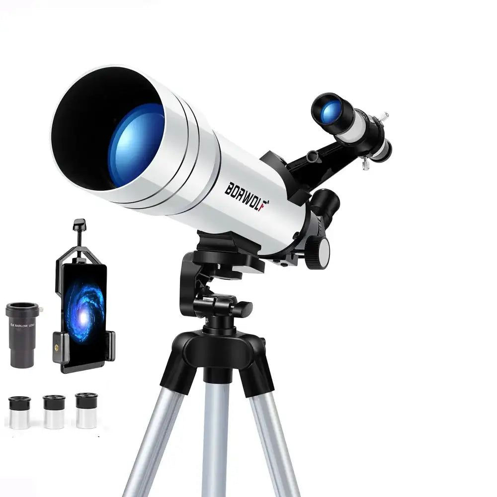 333x HD Astronomical Telescope – Moon - White - SS