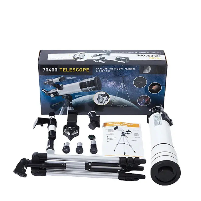 333x HD Astronomical Telescope – Moon - White - SS