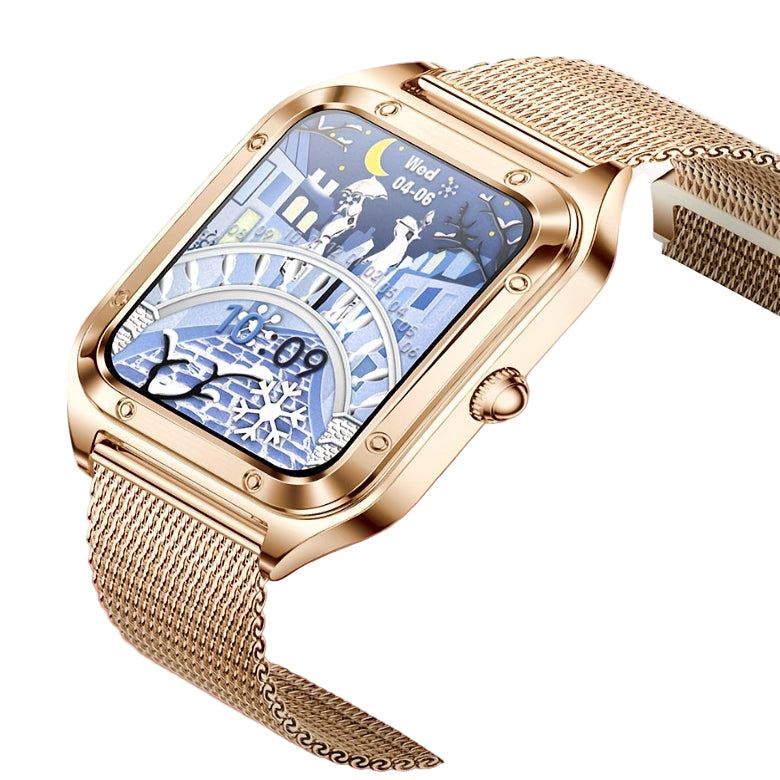 LIGE Women's Smartwatch – Full Touch Screen