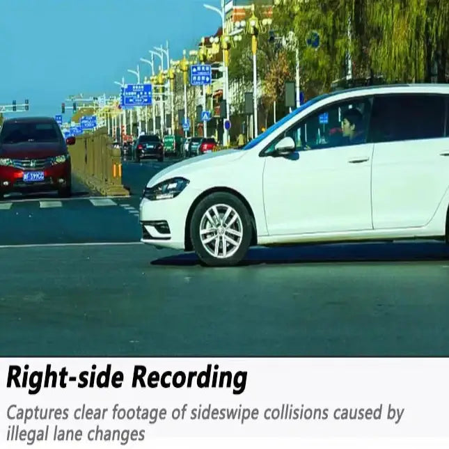 360° Dash Cam with WiFi & 24H Parking Mode (available in different storage capacity) - HBC