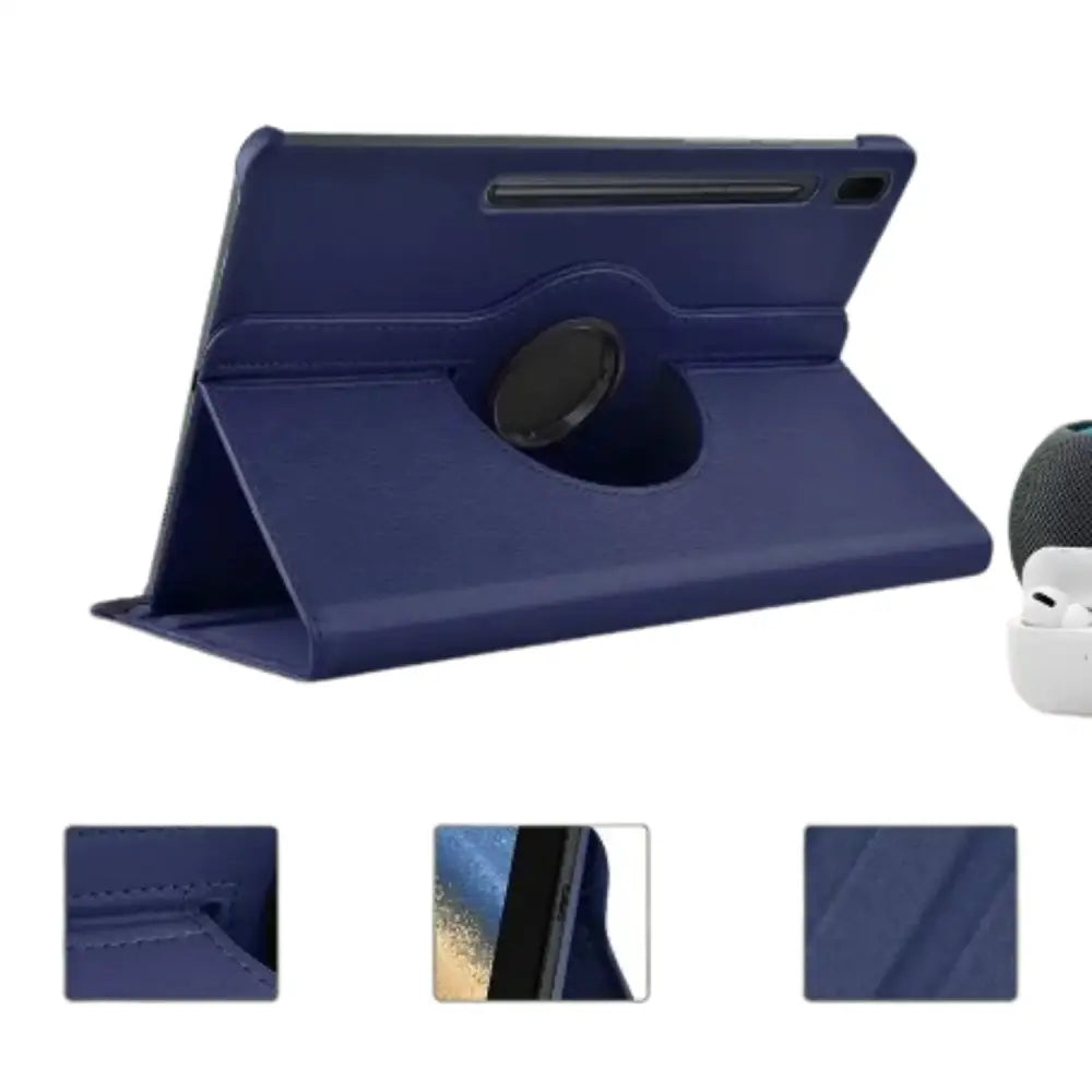 360° Rotating Case for Samsung Galaxy Tab (Dark Blue) - 9eight5