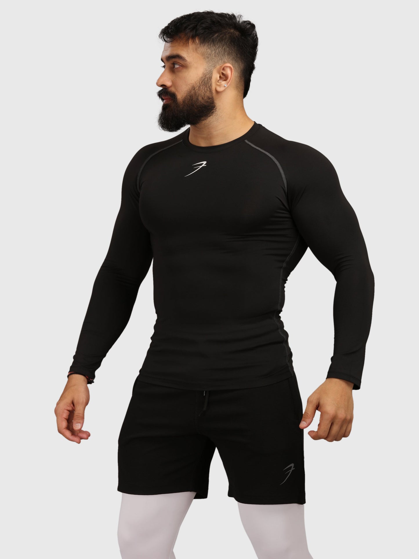 Compression Fullsleeves T-shirt Black