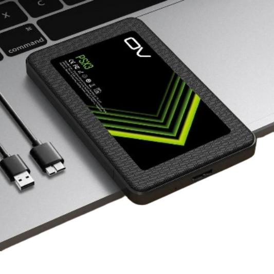 Portable External SSD 128GB–1TB USB 3.0 (400MB/s)