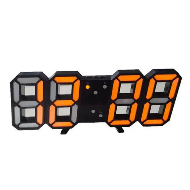 3D LED Digital Wall Clock