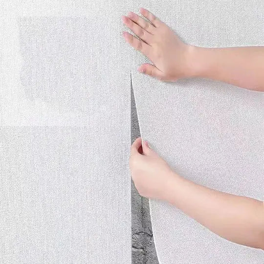 3D Linen Waterproof Self-Adhesive Wall Paper (5 colours available) - SS